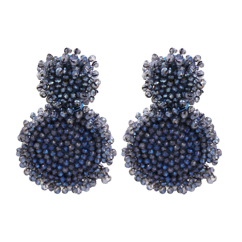 Colorful Rice Beads Boho Ethnic Earrings