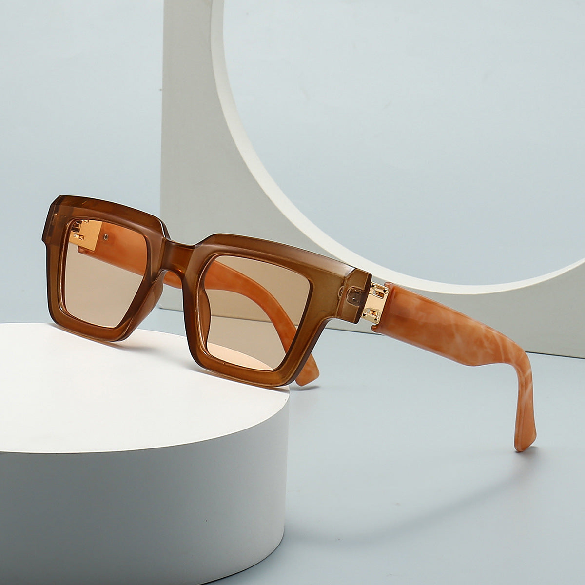 Retro Sunglasses High-end Women's INS Style Sunglasses All-match Fashion