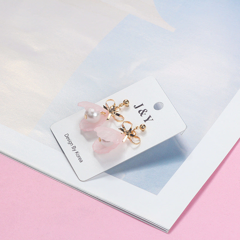 Simple and versatile long earrings women