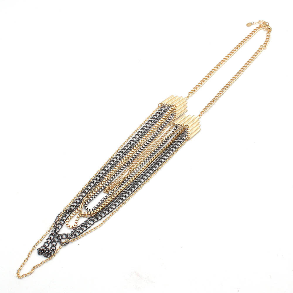 Simple Versatile Multi-layer Necklace Sweater Chain