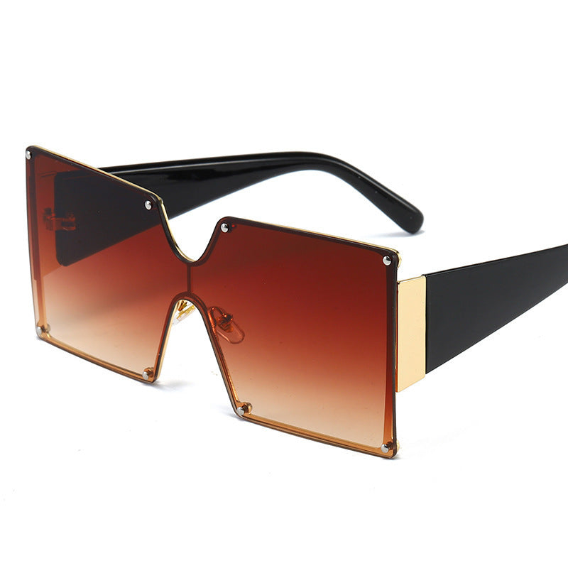 One Piece Square Sunglasses