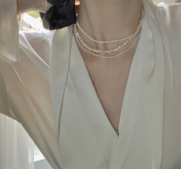 Women's Irregular Pearl Necklace