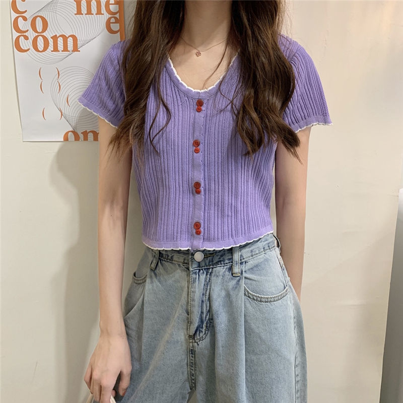Slim Slim Short-Sleeved T-Shirt Shirt