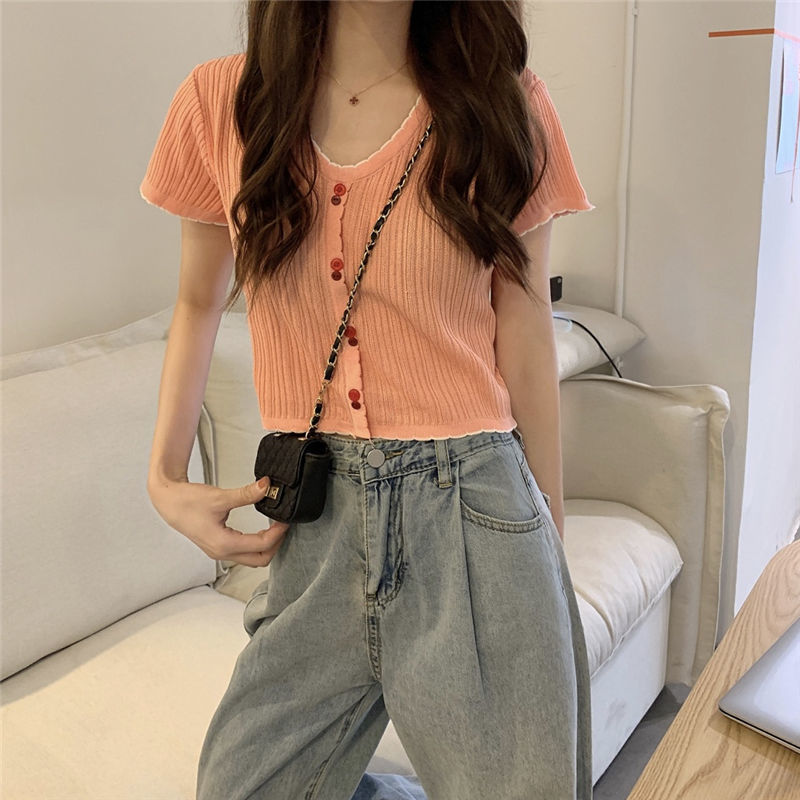 Slim Slim Short-Sleeved T-Shirt Shirt