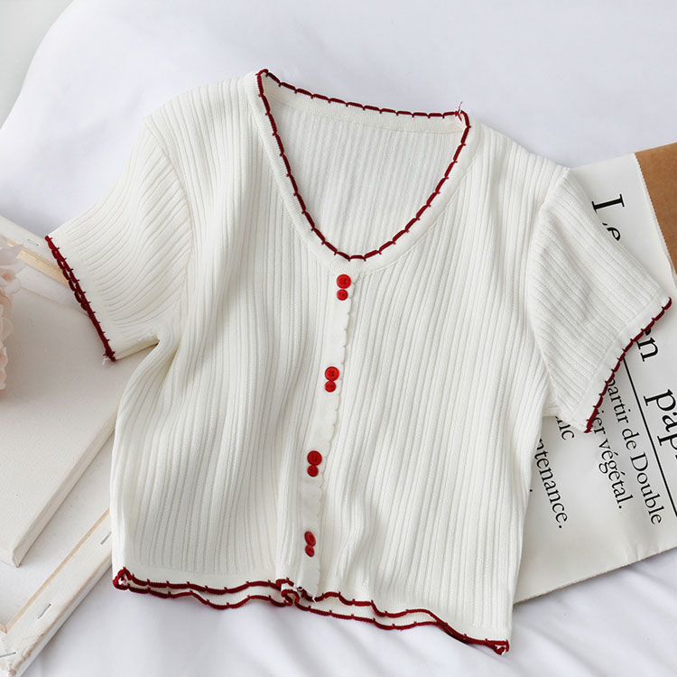 Slim Slim Short-Sleeved T-Shirt Shirt