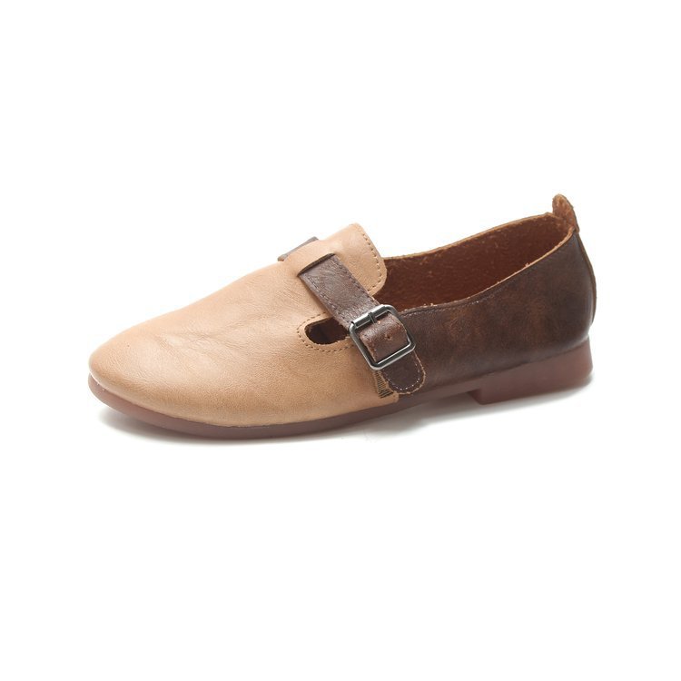 Retro Flat Student Shoes Single Shoes Fairy Mary Jane Shoes Spring And Autumn