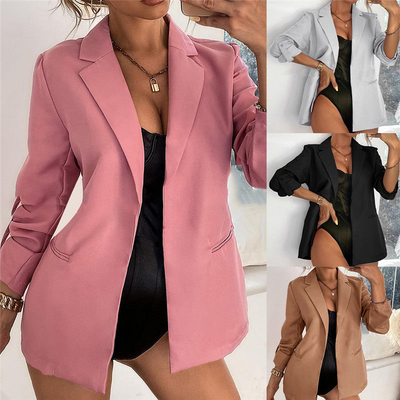 Commuter Solid Color Women's Blazer
