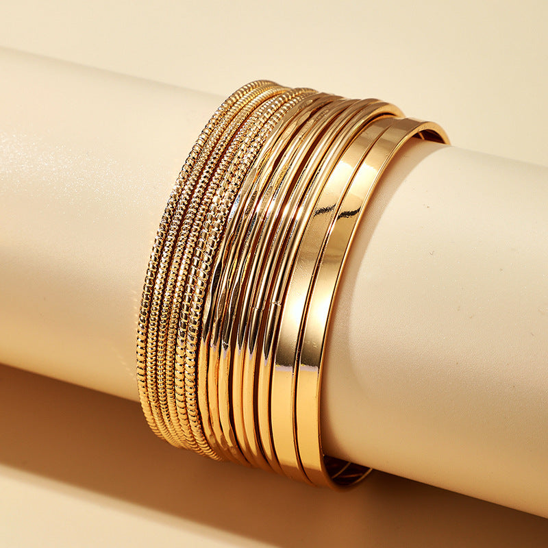 Temperament Wide Face Bracelet