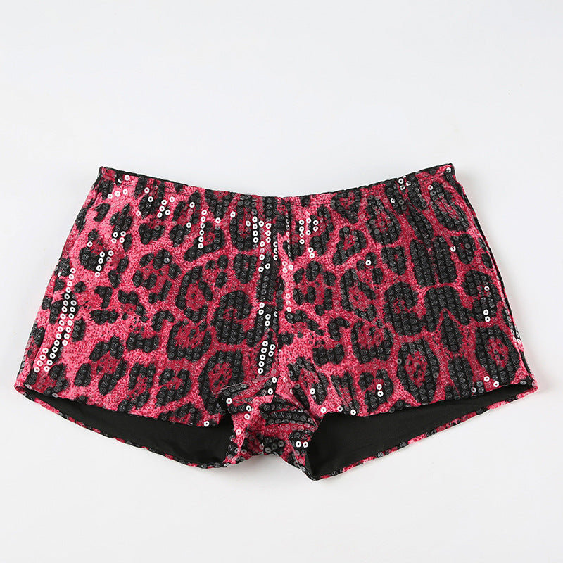 Spring And Summer Women's Clothing Fashion Low Waist Sequined Shorts