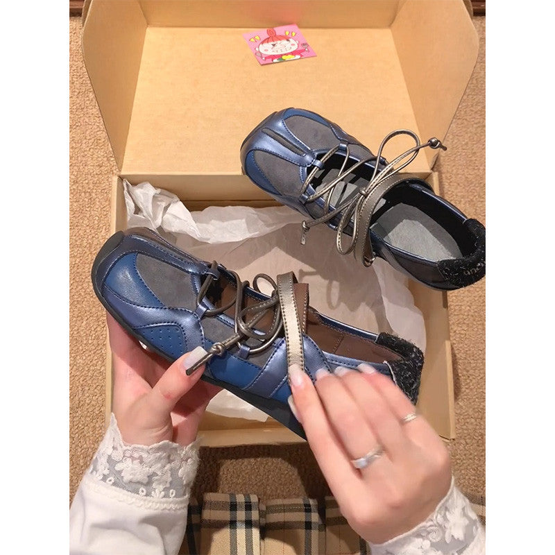 French Style Vintage Mary Jane Ballet Shoes