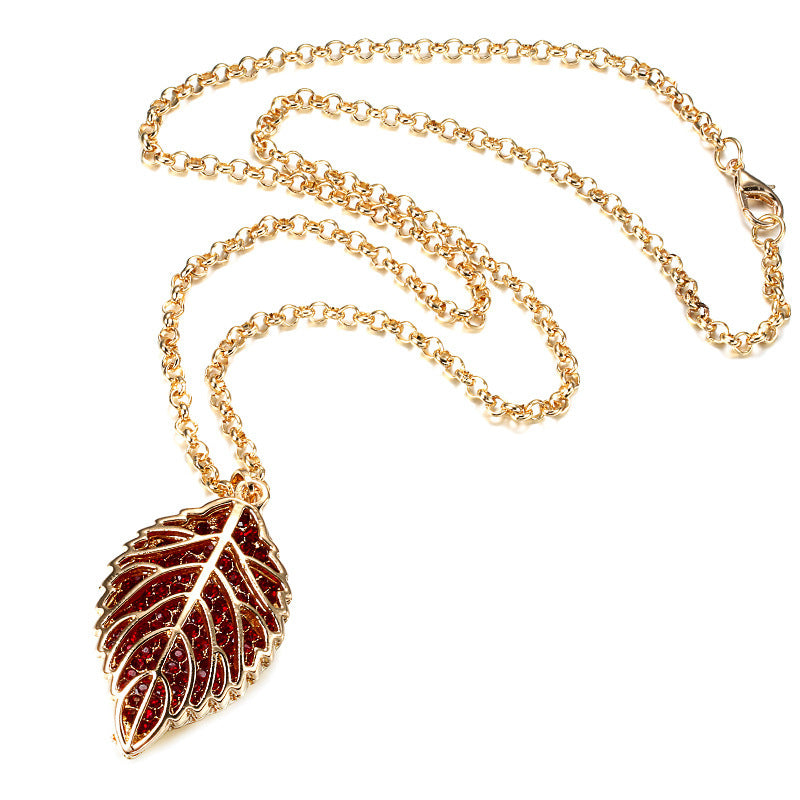 Natural stone pendant necklace