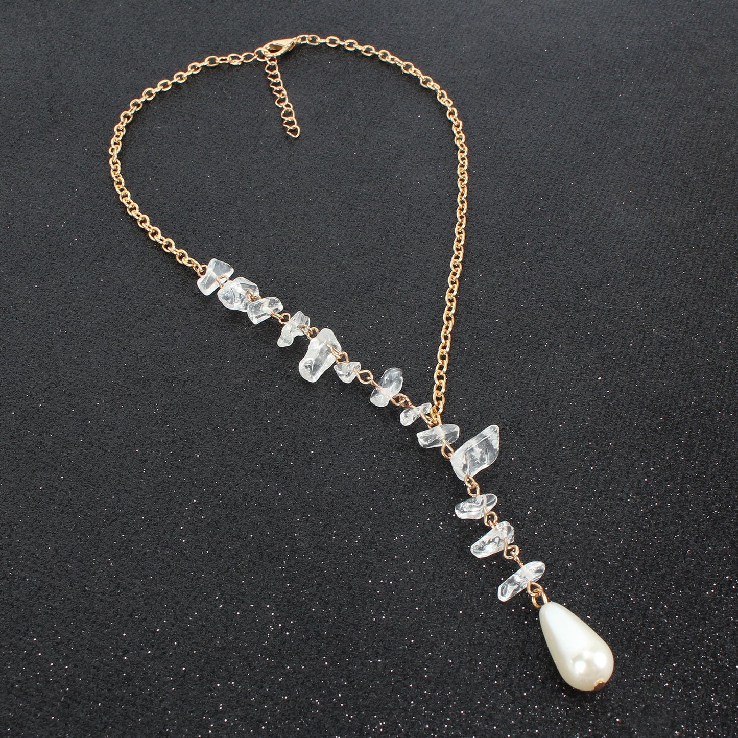 Pearl Water Drop Pendant Necklace