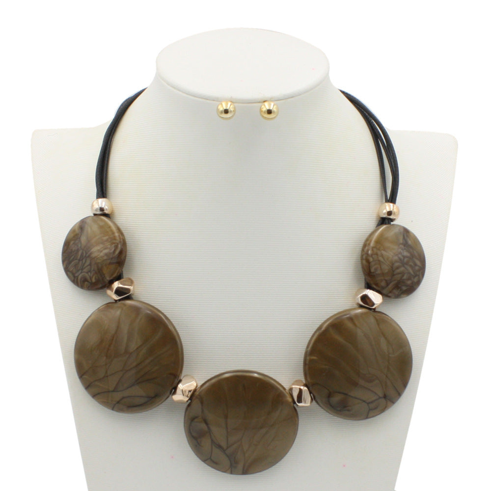 Disc Jewelry Necklace
