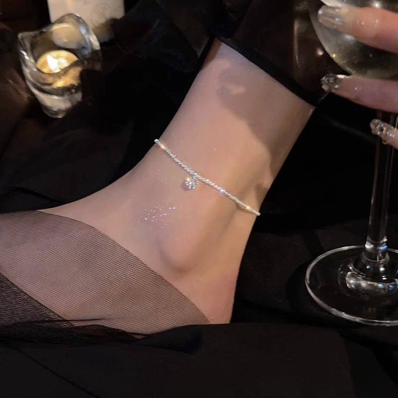 Retro Fashion Multi-layer Tassel Anklet For Women
