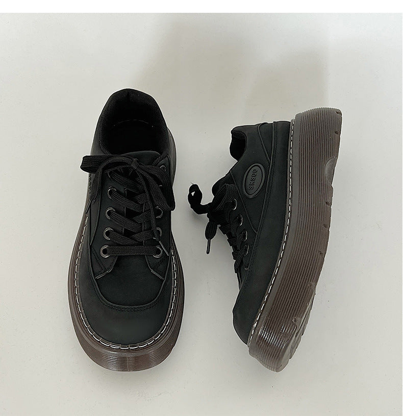 Thick Bottom Mary Jane Retro Women's Fashion Shoes