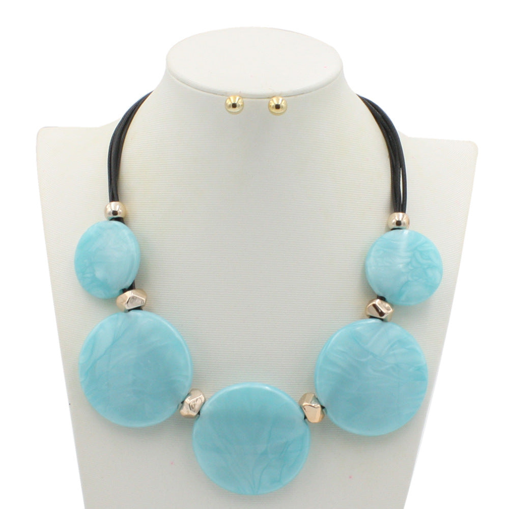 Disc Jewelry Necklace