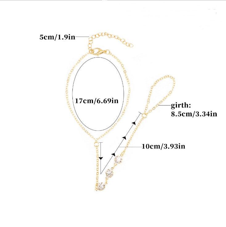 Zircon bracelet ligament bracelet