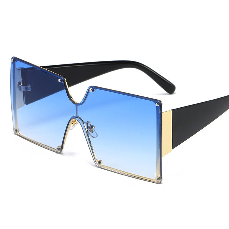 One Piece Square Sunglasses