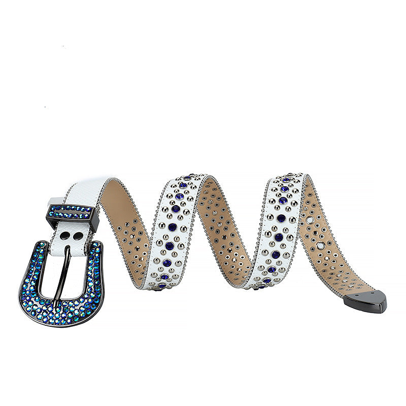 Fashion Diamond Belt For Men And Women