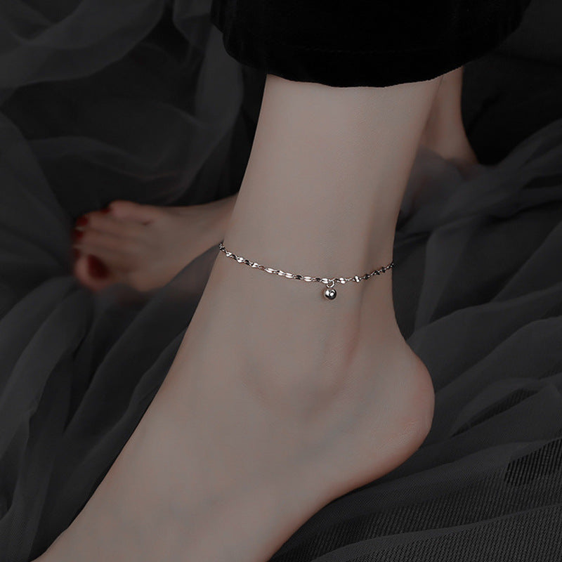 Retro Fashion Multi-layer Tassel Anklet For Women