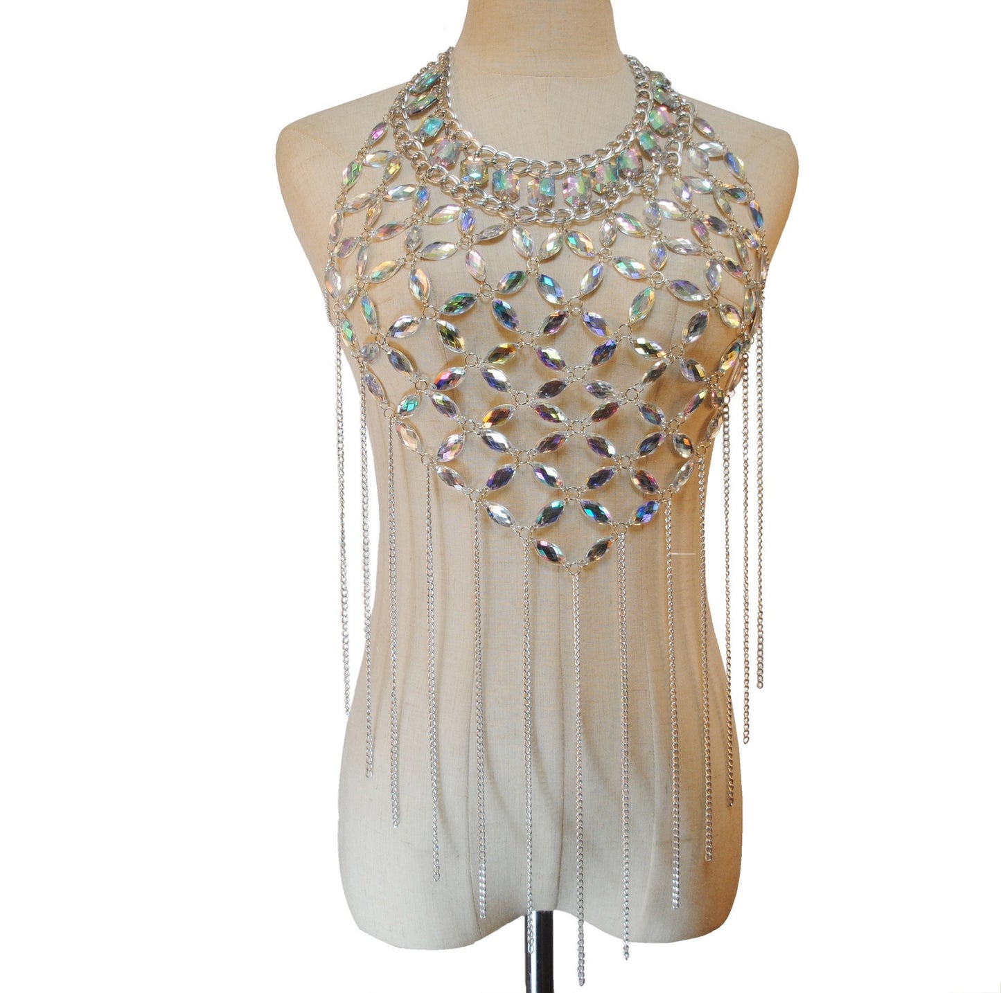Fashion Acrylic Bra Body Chain