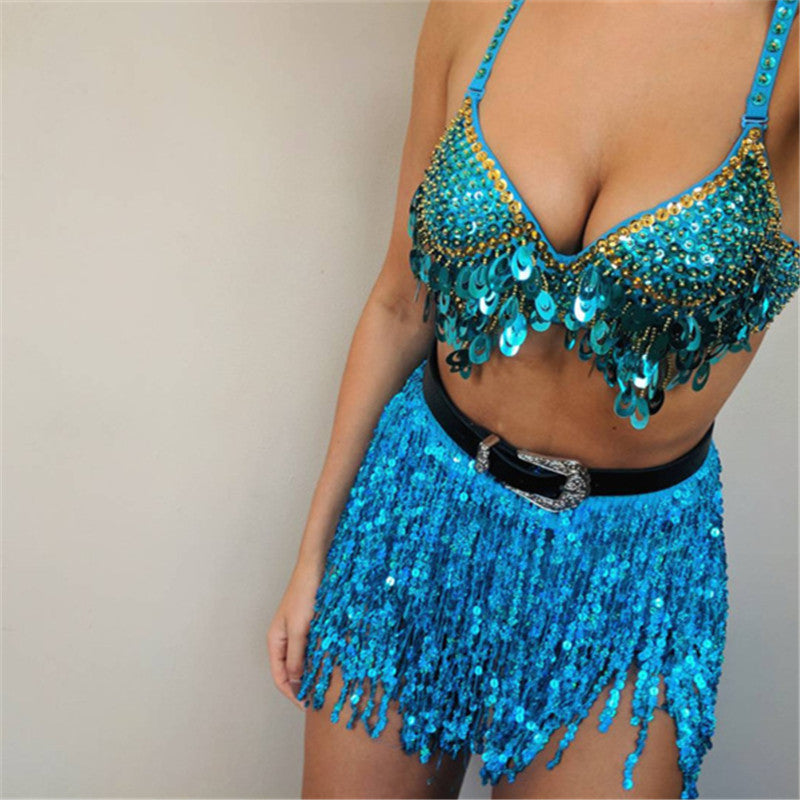 Beaded Fringe skirt