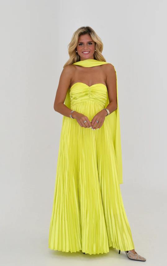 Women's Party Silk-like Pleated Simple Dress