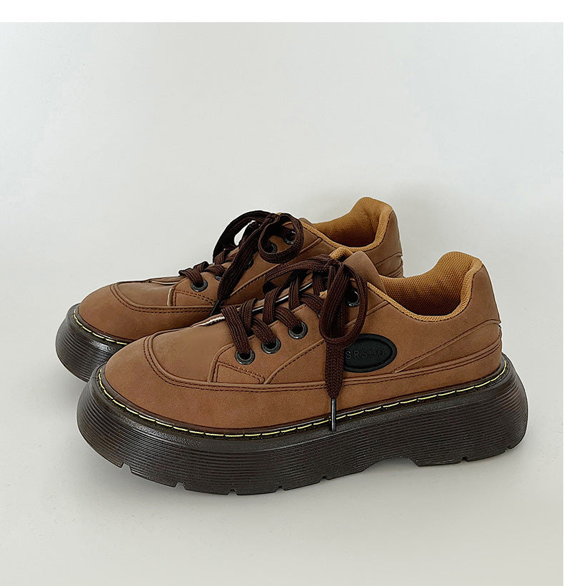 Thick Bottom Mary Jane Retro Women's Fashion Shoes