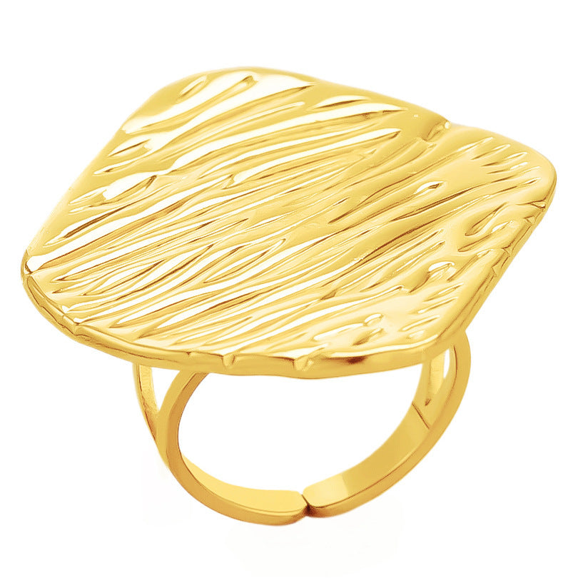 304 Stainless Steel European And American New Ring Women