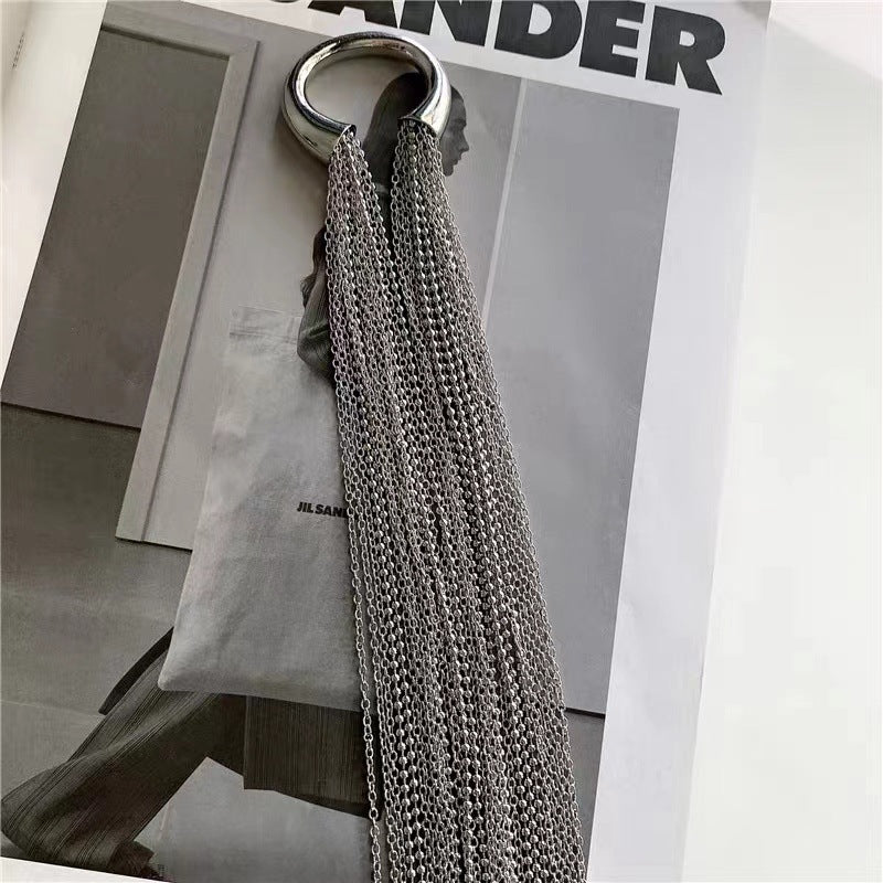 Fashion Designer Style Long Tassel Chain
