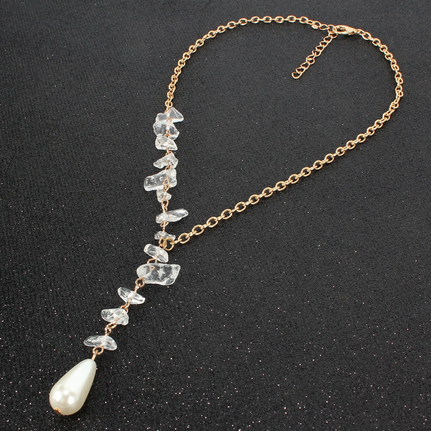 Pearl Water Drop Pendant Necklace