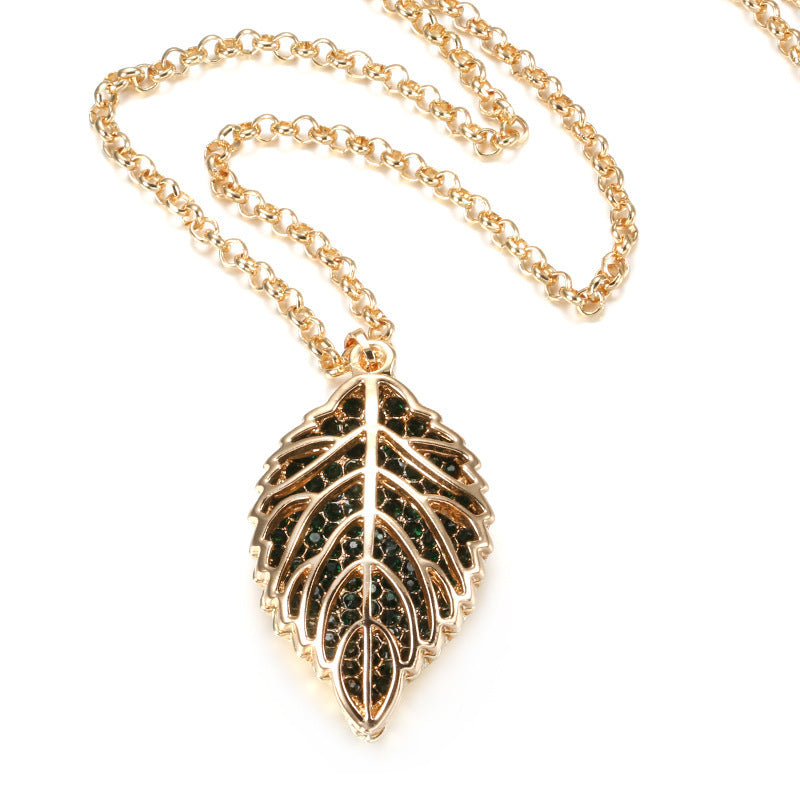 Natural stone pendant necklace
