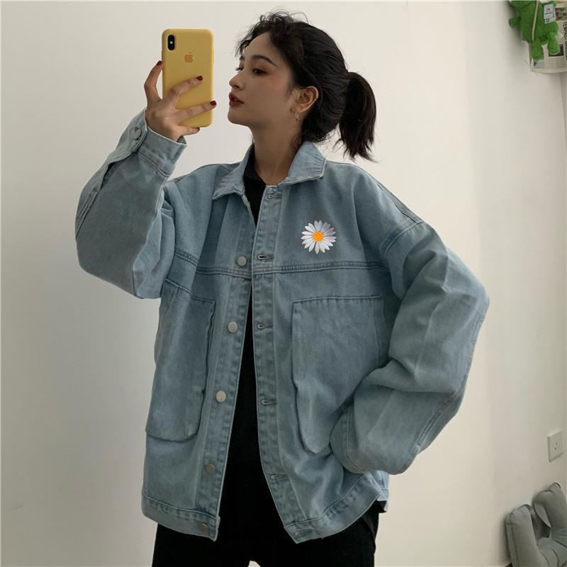Denim Short Hot Girl With Tweed Splicing
