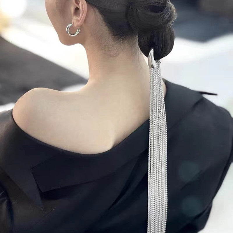 Fashion Designer Style Long Tassel Chain