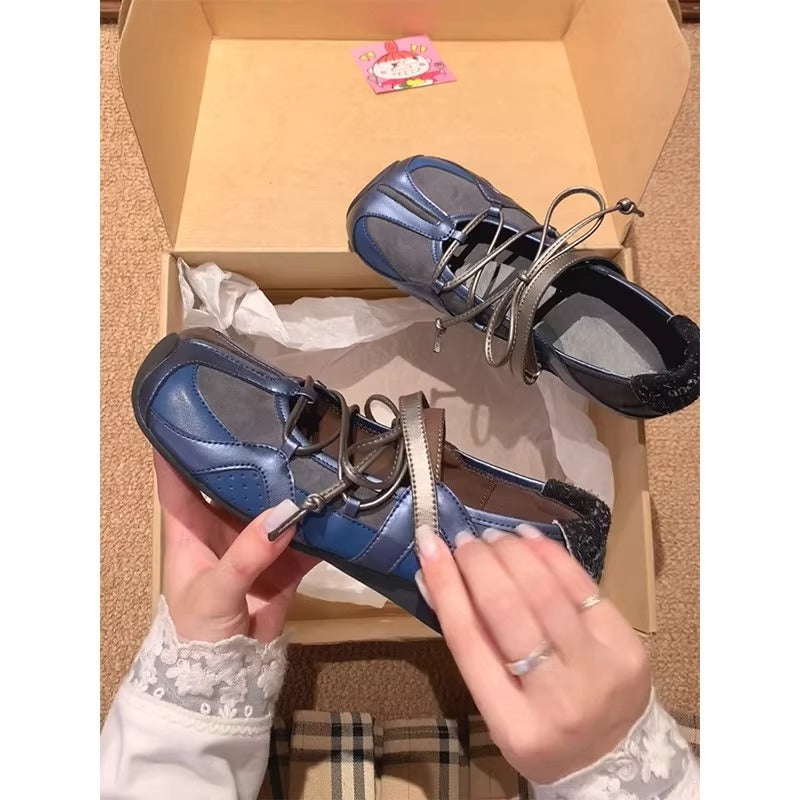 French Style Vintage Mary Jane Ballet Shoes