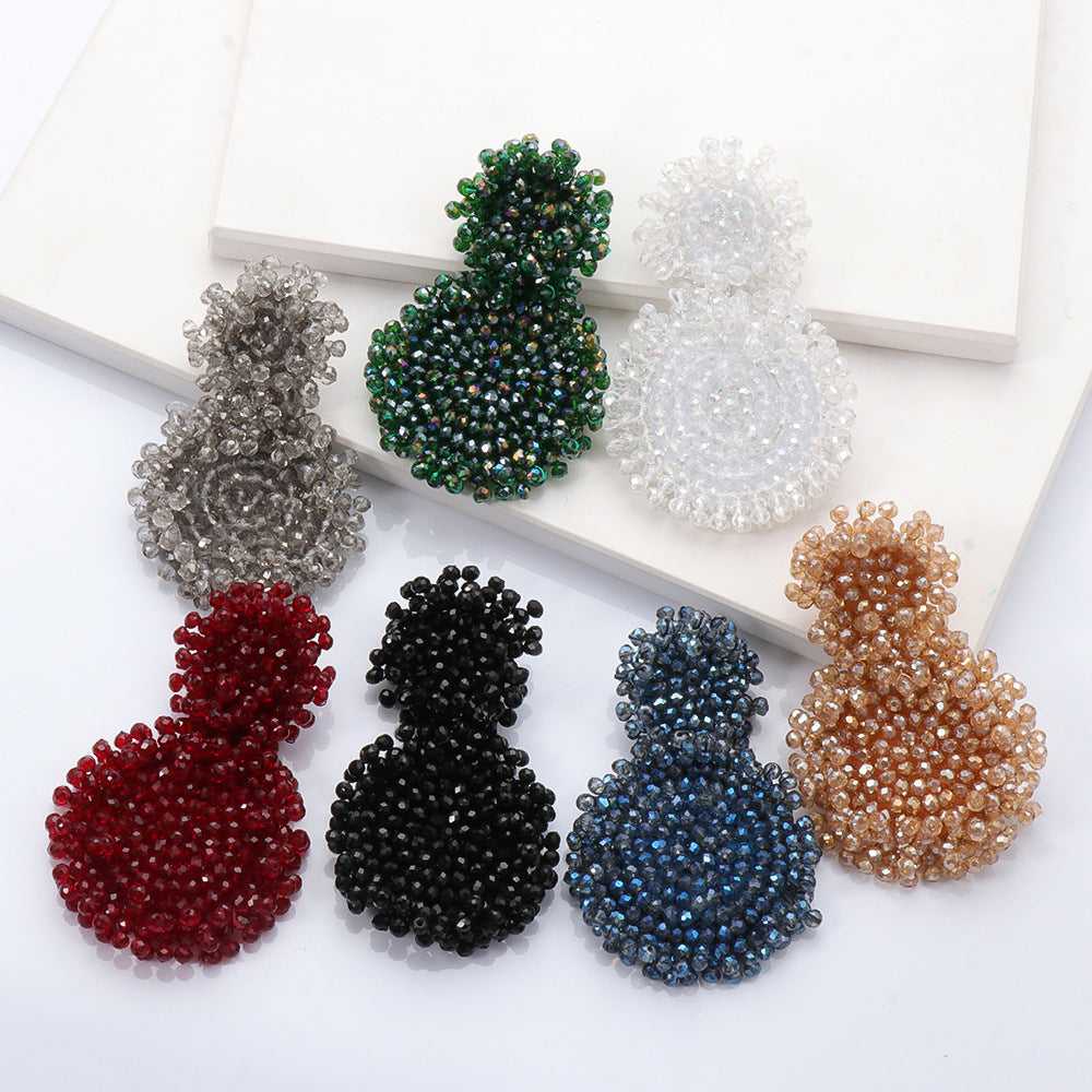 Colorful Rice Beads Boho Ethnic Earrings