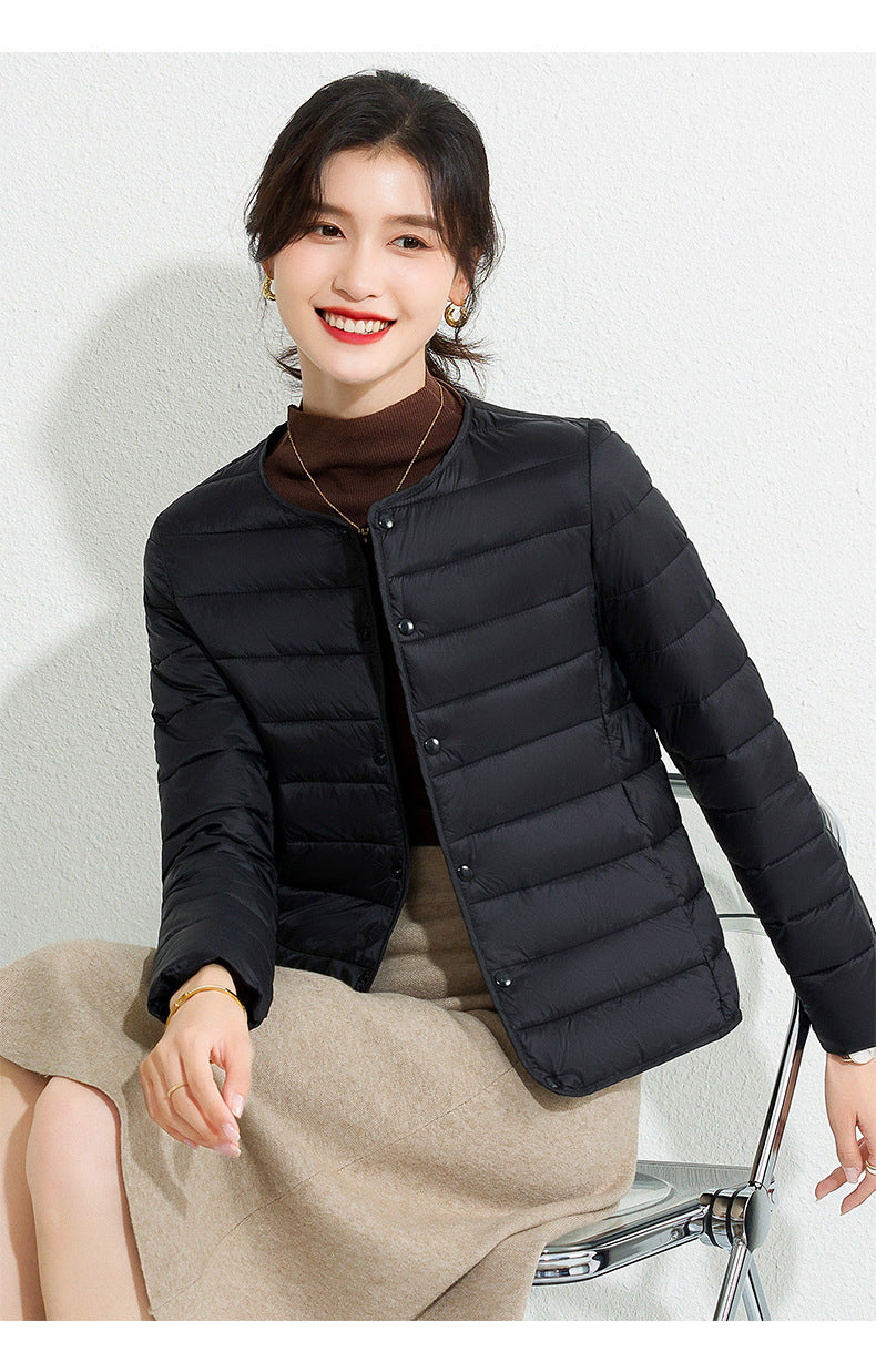 Thin Liner Cotton-padded Jacket Single-breasted Jacket Inner Cotton-padded Jacket
