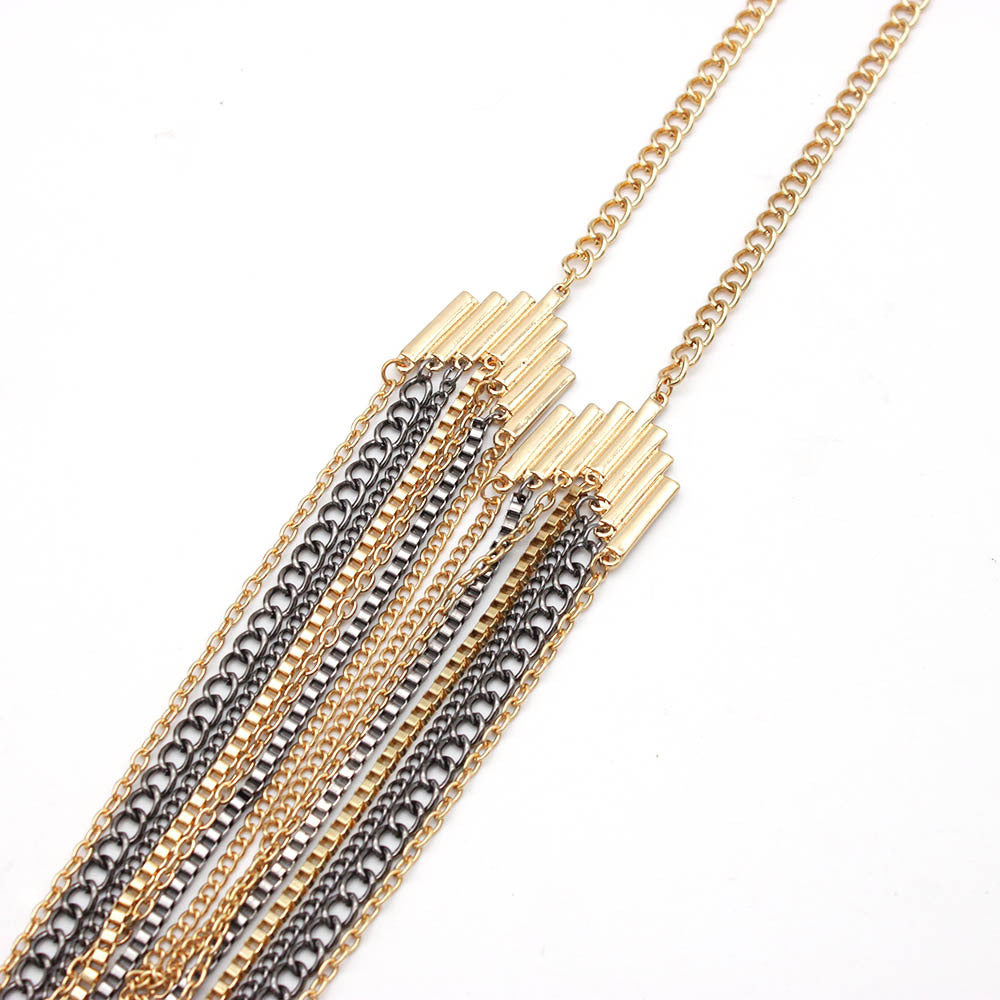 Simple Versatile Multi-layer Necklace Sweater Chain