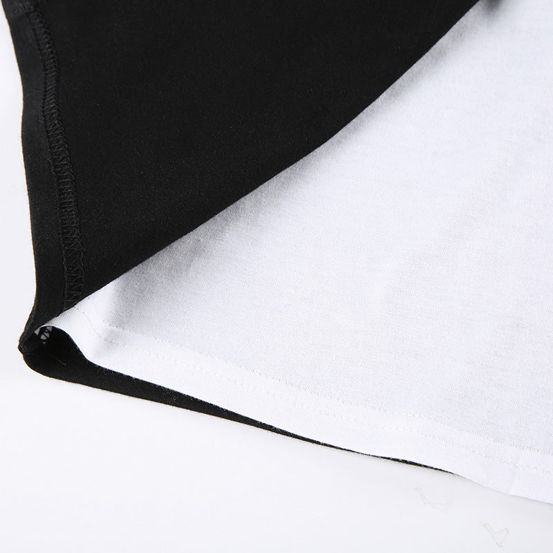 Square Neck Short Sleeve Top