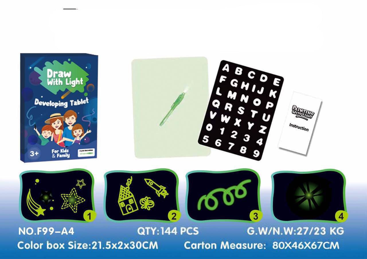 Children's Glowing Graffiti Drawing Board