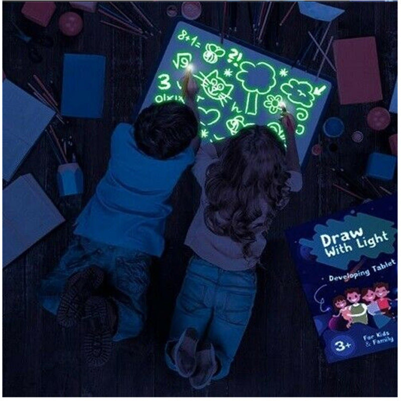 Children's Glowing Graffiti Drawing Board