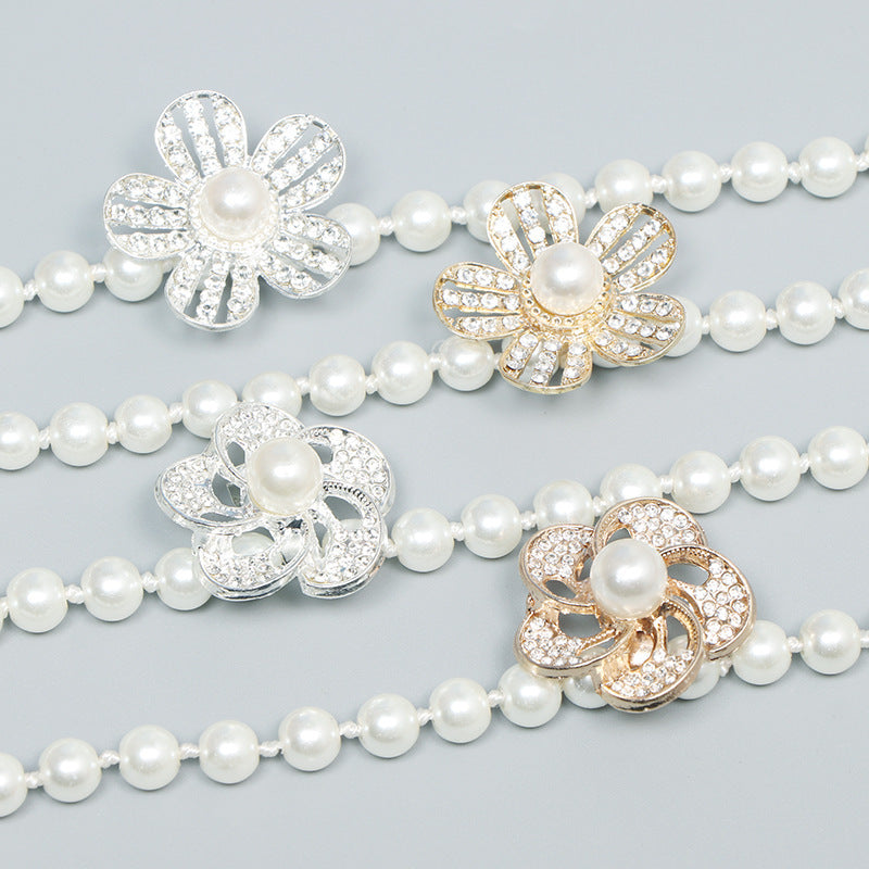 Pearl Waist Chain Female Ornament Belt