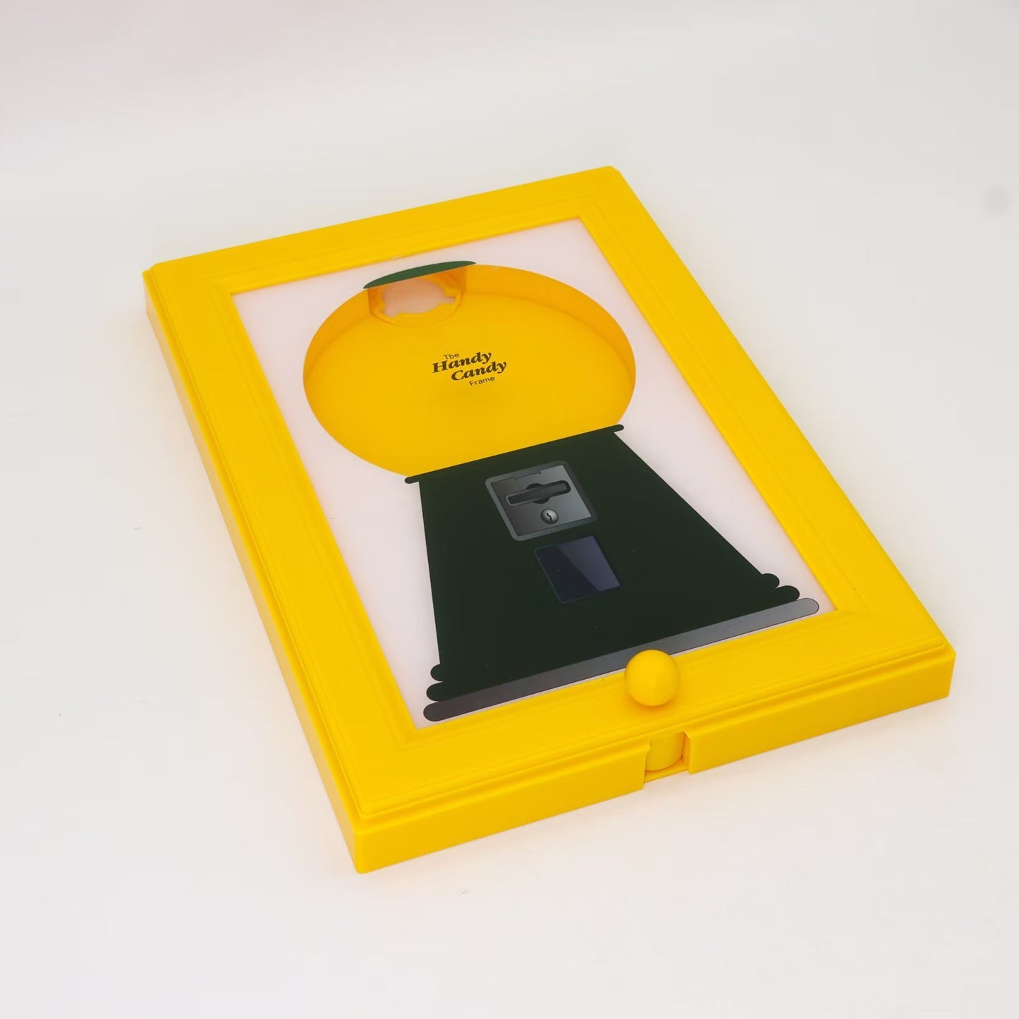Candy Dispenser Photo Frame Square Plastic