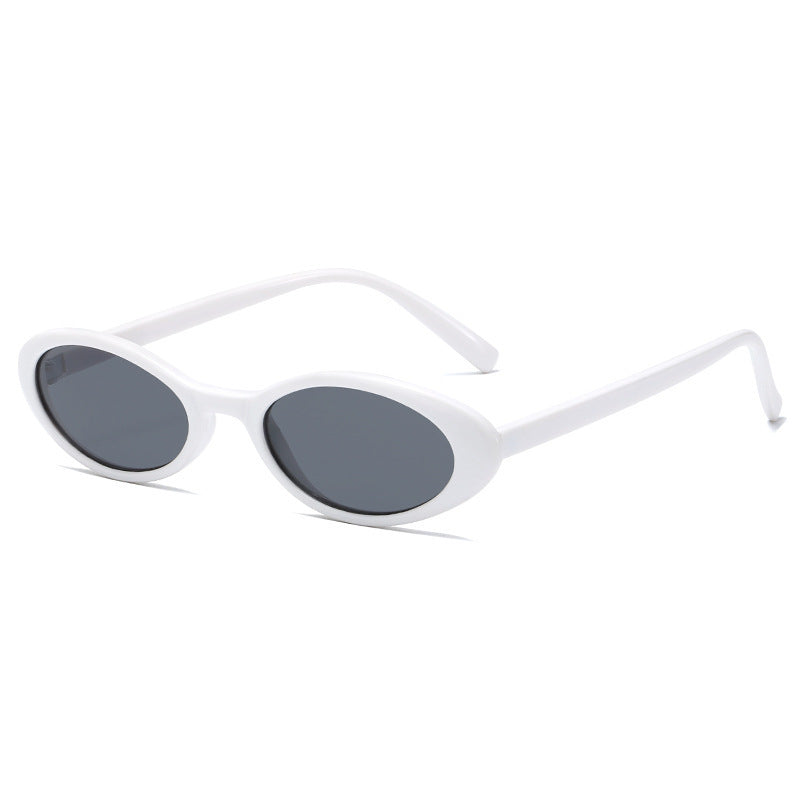 Retro Water Drop Oval Frame INS Style Personalized Glasses