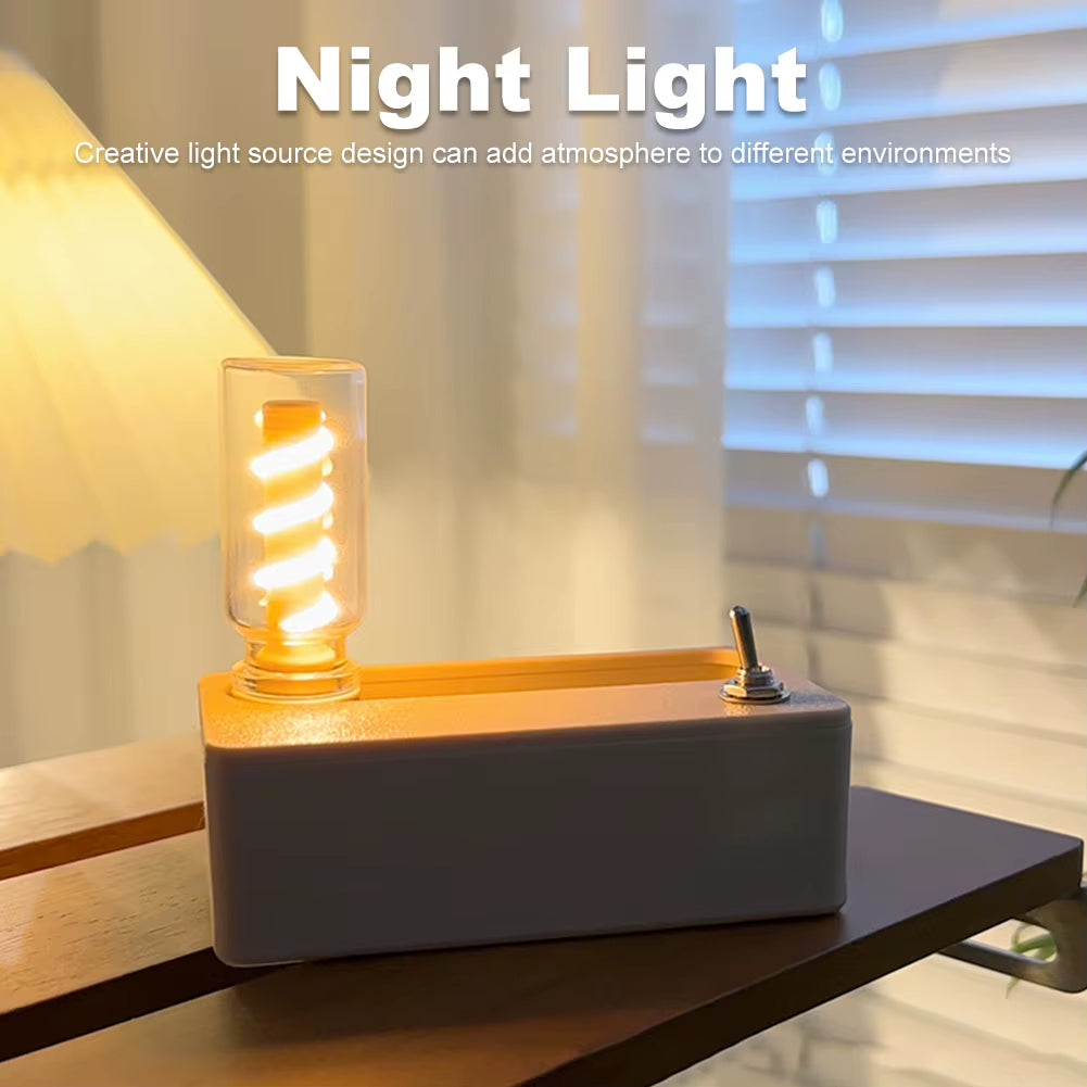 Manual Mechanical Flip Flexible Light Relieve Stress Magnetic Ambient Light Table Night Light Ornament for Indoor Outdoor