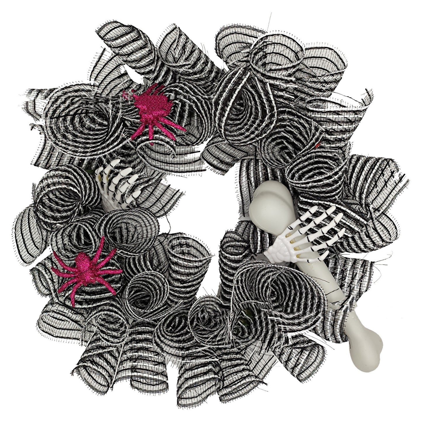 Horror Wreath Ornaments Skull Wreath Forest Decorations