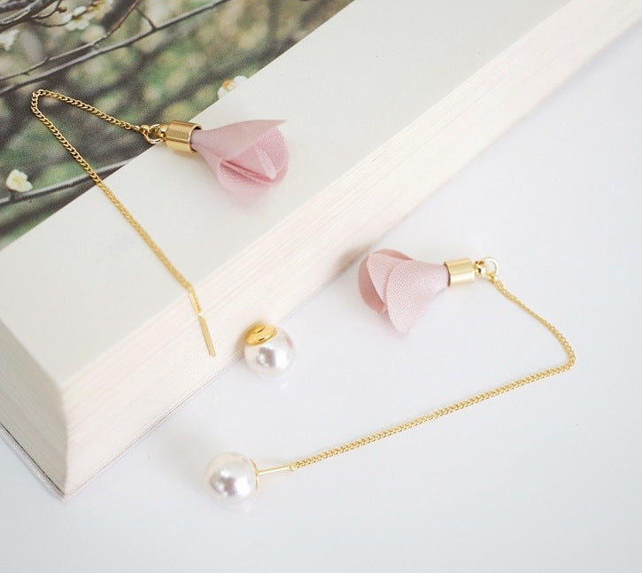 Simple and versatile long earrings women