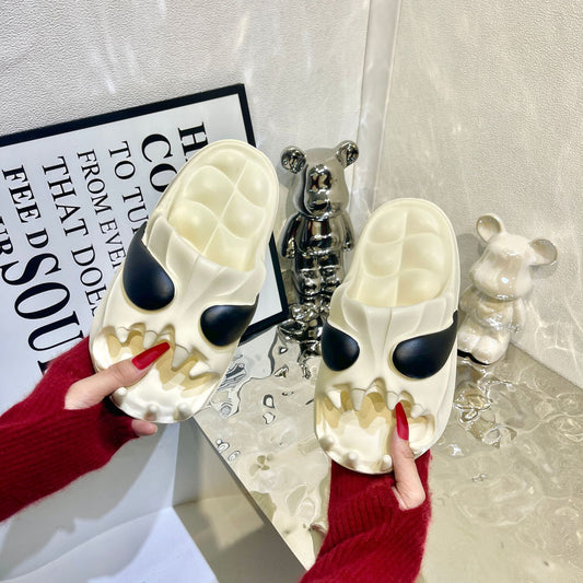 New Slippers Home Non-slip Thick Bottom Deodorant And Breathable