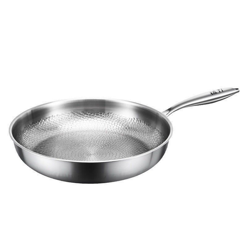 Pure Titanium Frying Pan Non-coated Non-stick Pan