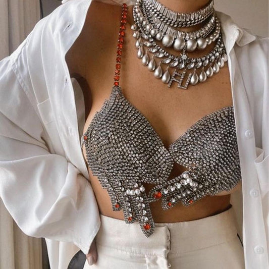 Embrace Palm Bra Body Chain